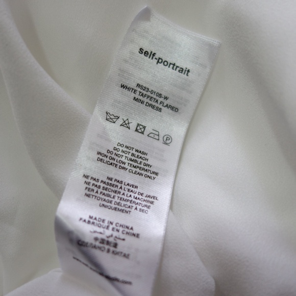 Self-Portrait Taffeta Flared Mini Dress - Picture 10 of 10